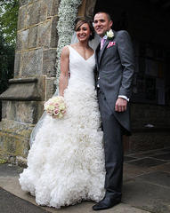 Jessica Ennis ties the knot with long-term boyfriend Andy Hill