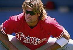 Former Phillies Catcher 'Dutch' at Sports Authority Grand Opening Saturday