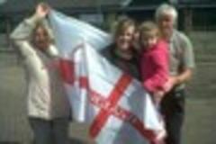 protest over decision not to buy st george's flag in radstock